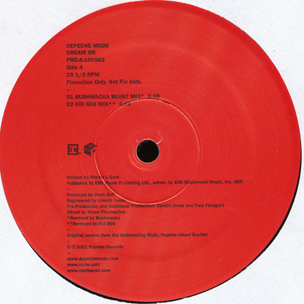 Depeche Mode : Dream On (2x12", Promo)