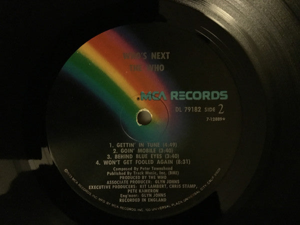 The Who : Who's Next (LP, Album, RE)