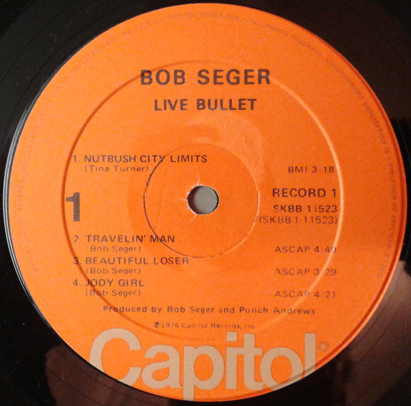 Bob Seger & The Silver Bullet Band* : Live Bullet (2xLP, Album, Jac)