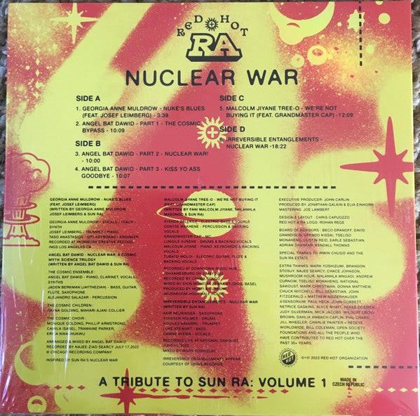 Various : Red Hot + Ra: Nuclear War (A Tribute To Sun Ra: Volume 1) (LP, Album, RSD)