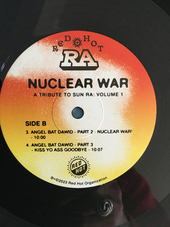 Various : Red Hot + Ra: Nuclear War (A Tribute To Sun Ra: Volume 1) (LP, Album, RSD)