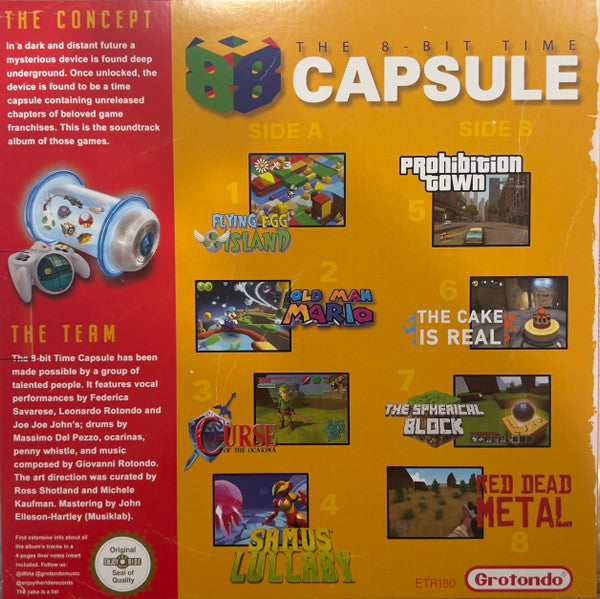 Various : The 8-Bit Time Capsule (LP, Cle)