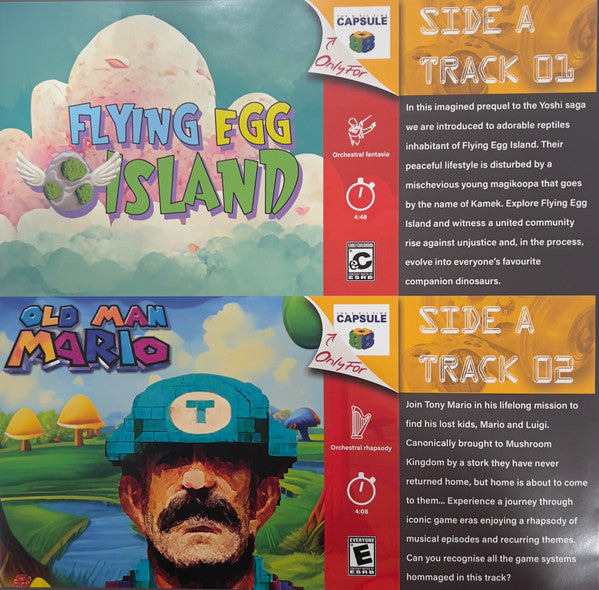 Various : The 8-Bit Time Capsule (LP, Cle)