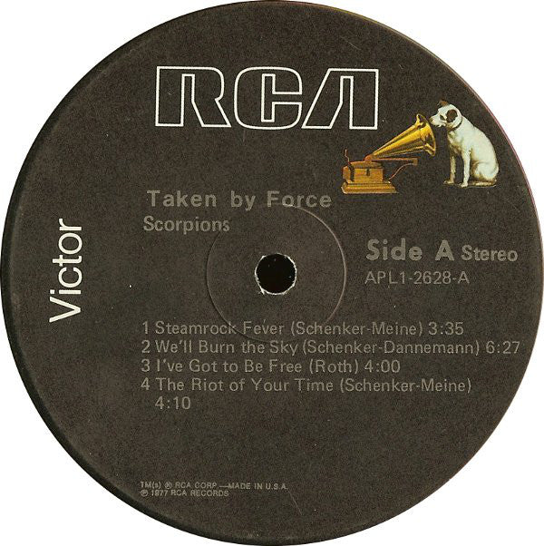 Scorpions : Taken By Force (LP, Album, Ind)