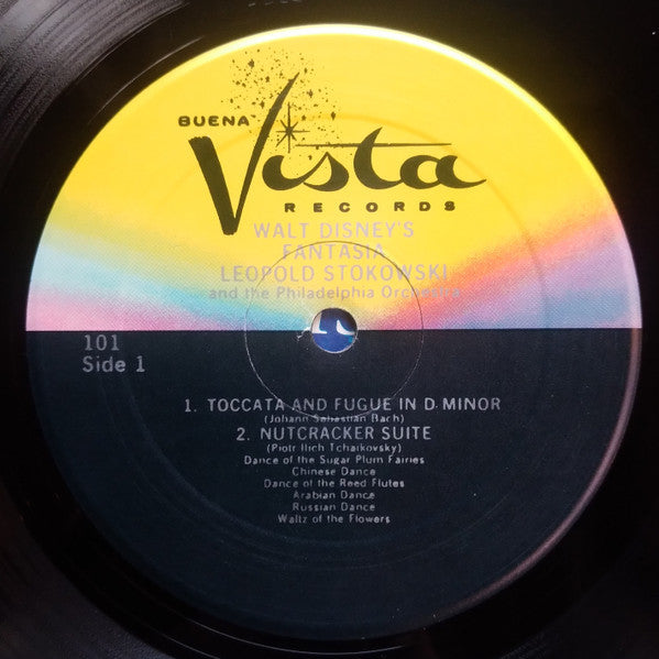Leopold Stokowski With The Philadelphia Orchestra : Walt Disney's Fantasia (2xLP, Gat)