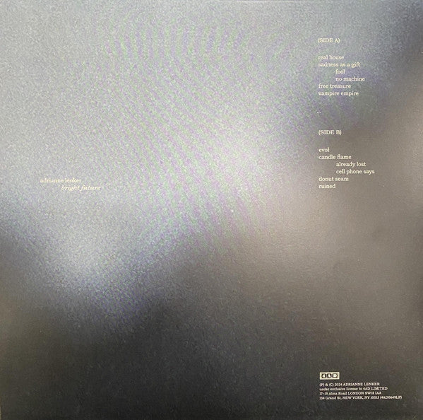 Adrianne Lenker : Bright Future (LP, Album)