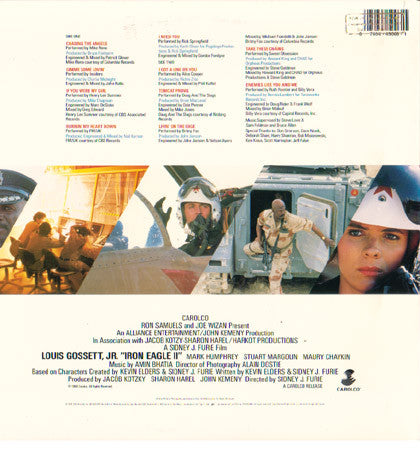 Various : Iron Eagle II - Music From The Original Motion Picture Soundtrack (LP, Comp)