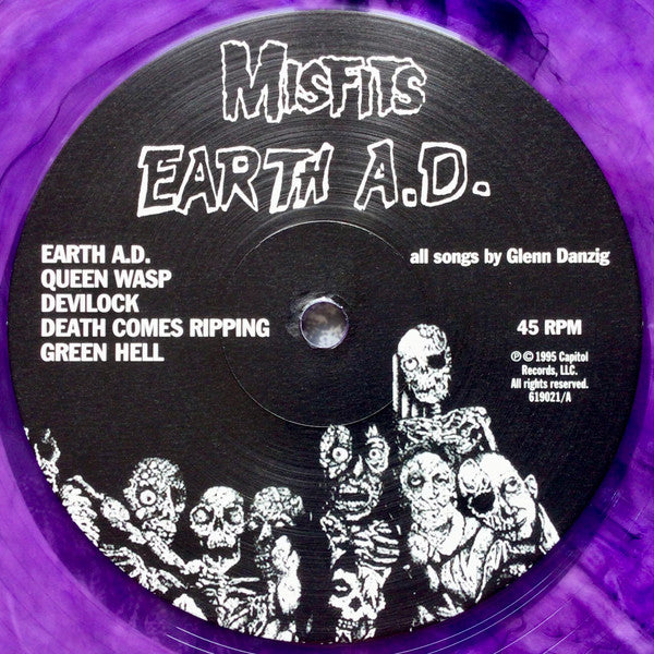 Misfits : Earth A.D. / Wolfs Blood (12", Album, RSD, RE, Pur)