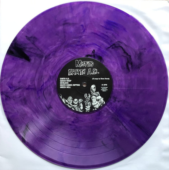 Misfits : Earth A.D. / Wolfs Blood (12", Album, RSD, RE, Pur)