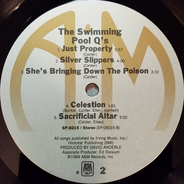 The Swimming Pool Q's : The Swimming Pool Q's (LP, Album)