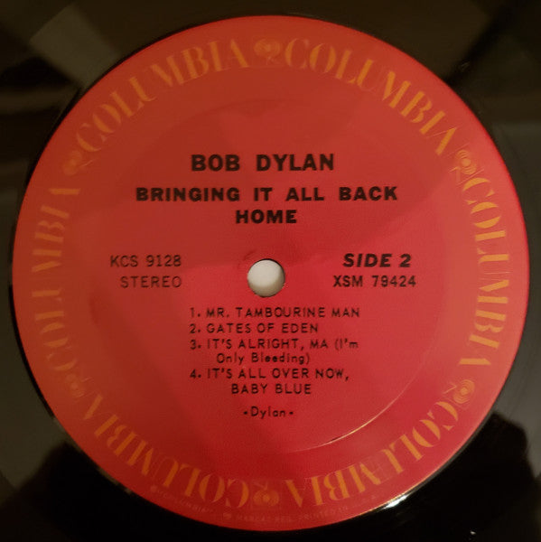 Bob Dylan : Bringing It All Back Home (LP, Album, RE, Ter)