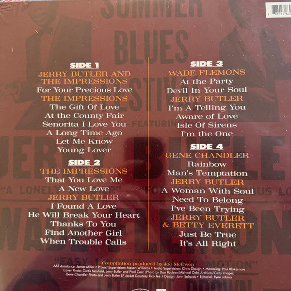 Various : The Soul And Songs Of Curtis Mayfield (LP)