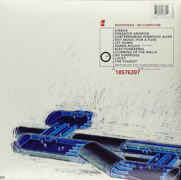 Radiohead : OK Computer (2xLP, Album, RE, RM, RP)
