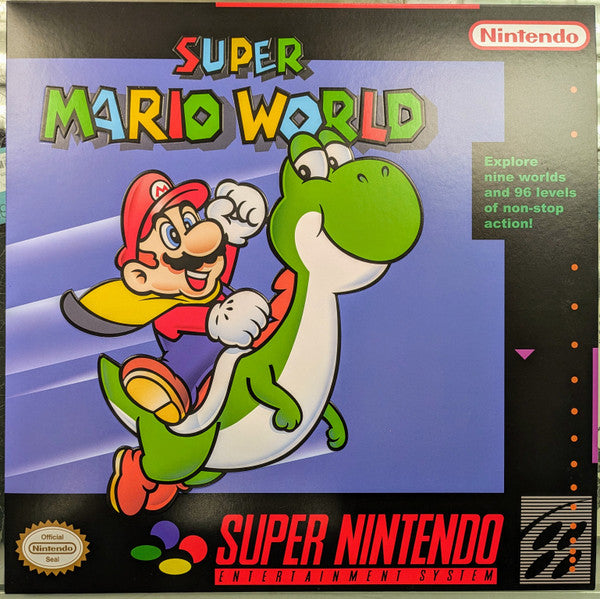 Koji Kondo : Super Mario World (LP, Album, Unofficial, Tri)