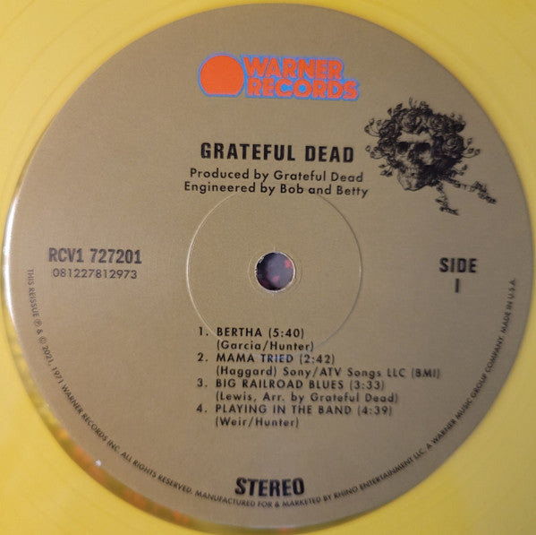 Grateful Dead* : Grateful Dead (2xLP, Album, Ltd, RE, RM, Yel)