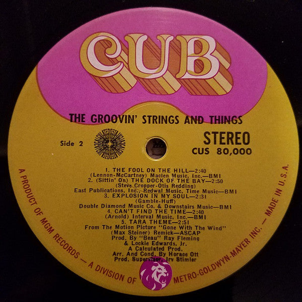 The Groovin' Strings And Things : The Groovin' Strings And Things (LP, Album)