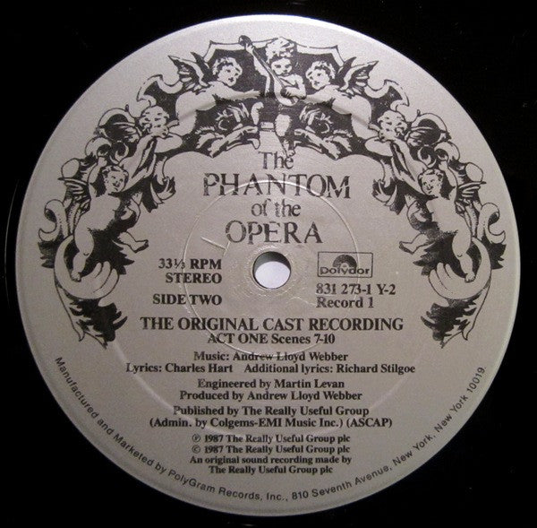 Andrew Lloyd Webber : The Phantom Of The Opera (2xLP, Album, Spe)