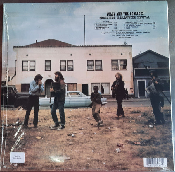 Creedence Clearwater Revival : Willy And The Poor Boys (LP, Album, RE, Yel)