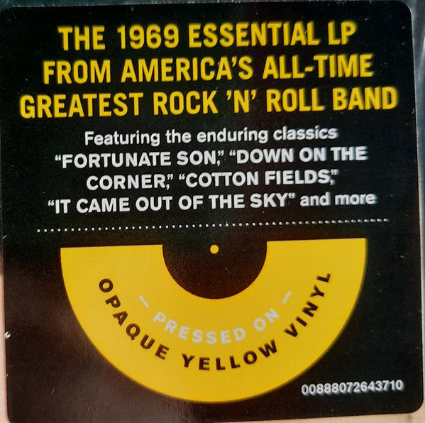 Creedence Clearwater Revival : Willy And The Poor Boys (LP, Album, RE, Yel)