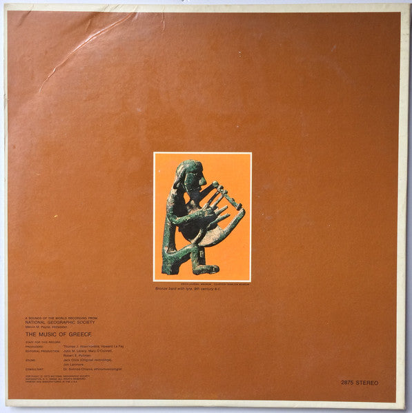 Various : The Music Of Greece (LP, Comp, RE)