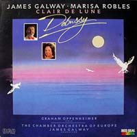Debussy* - James Galway, Marisa Robles, Graham Oppenheimer, The Chamber Orchestra OF Europe : Clair De Lune - Music Of Debussy (LP, Album)