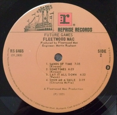 Fleetwood Mac : Future Games (LP, Album, RE, Jac)