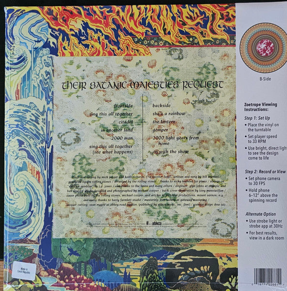 The Rolling Stones : Their Satanic Majesties Request (LP, Album, Mono, Ltd, Pic, RE, Zoe)