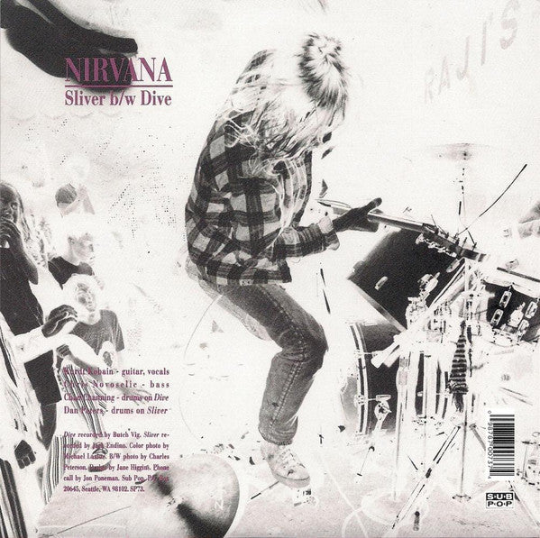 Nirvana : Sliver (7", Single, RE)