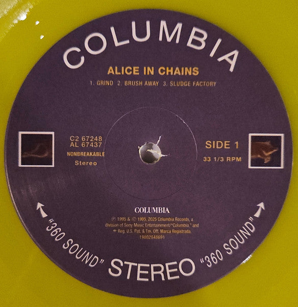 Alice In Chains : Alice In Chains (2xLP, Album, Ltd, RE, Yel)