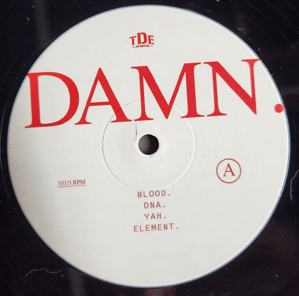 Kendrick Lamar : Damn. (2xLP, Album, RE, RP)