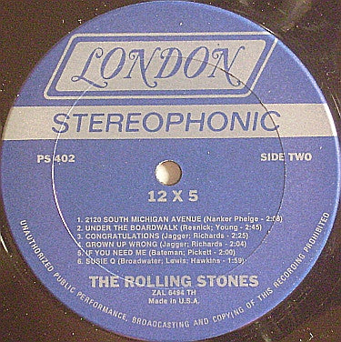 The Rolling Stones : 12 X 5 (LP, Album, RP, Ter)
