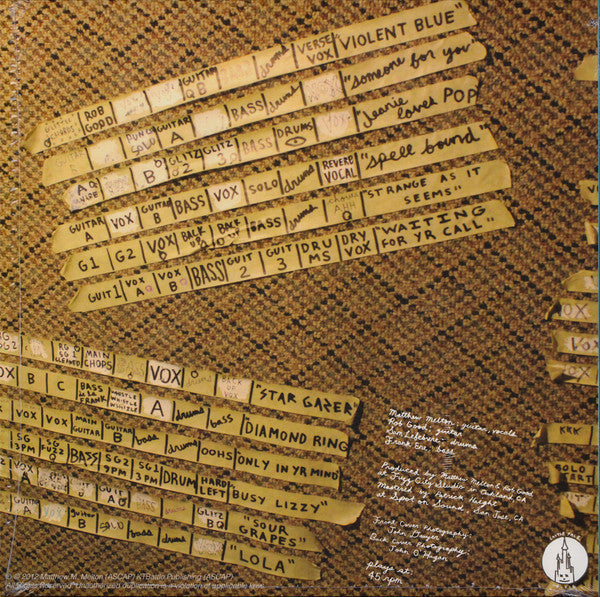 Warm Soda : Someone For You (12", Album, Ltd, Tra)