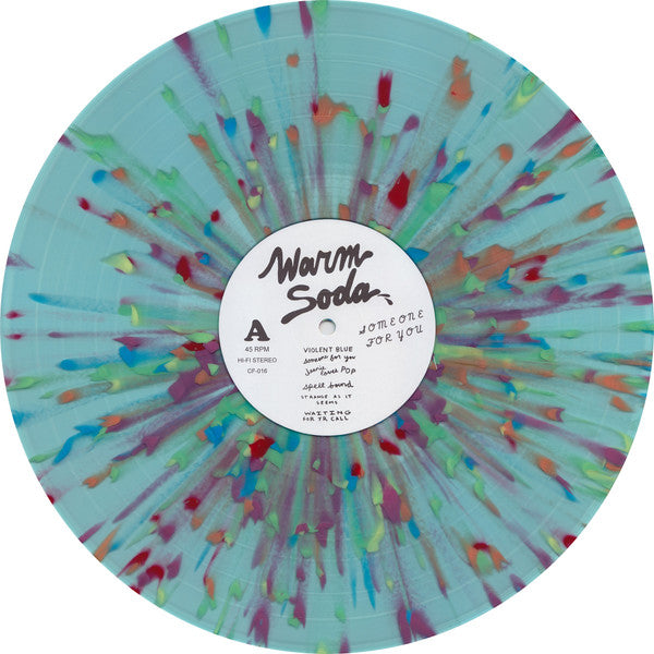 Warm Soda : Someone For You (12", Album, Ltd, Tra)