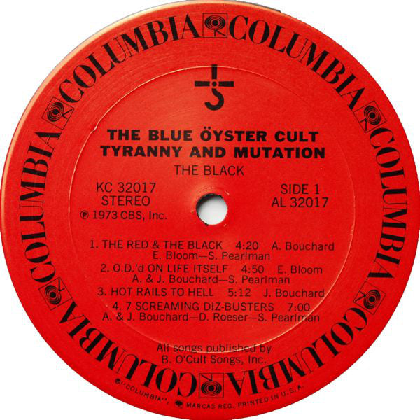 Blue Öyster Cult : Tyranny And Mutation (LP, Album, San)