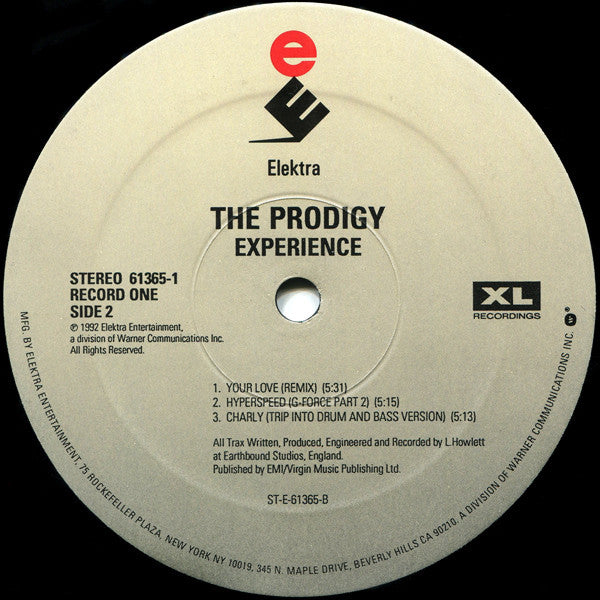 The Prodigy : Experience (2xLP, Album)