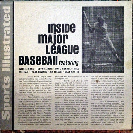 Various : Inside Major League Baseball (LP)