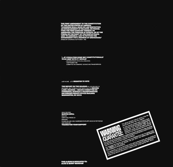 Frank Zappa : Frank Zappa Meets The Mothers Of Prevention (LP, Album, Los)