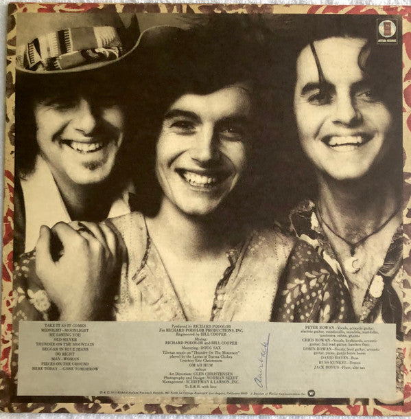 The Rowans (2) : The Rowans (LP, Album, Promo, CSM)