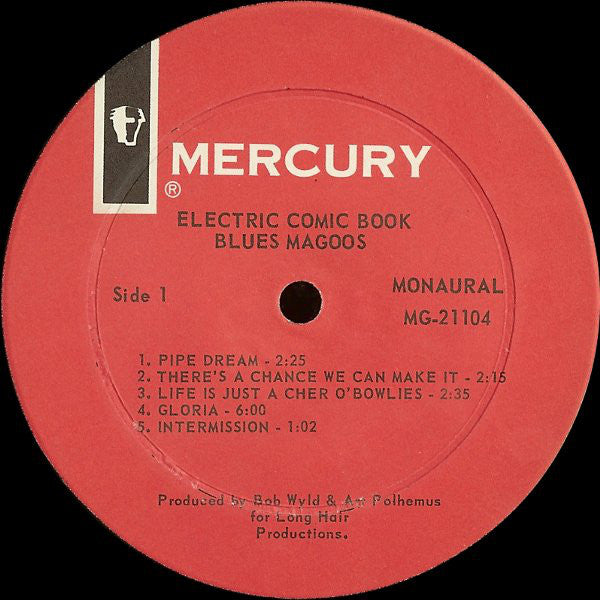 Blues Magoos : Electric Comic Book (LP, Album, Mono)