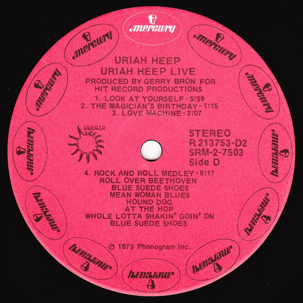 Uriah Heep : Uriah Heep Live (2xLP, Album, Club, RCA)