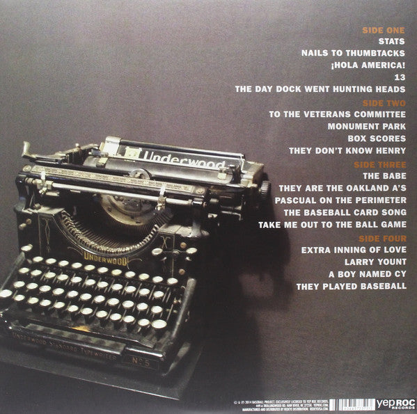 The Baseball Project : 3rd (2xLP, Album, 180 + CD, Album)