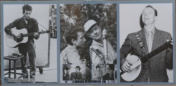 Bob Dylan Vs Pete Seeger : The Singer And The Song (2xLP, Comp, Blu)