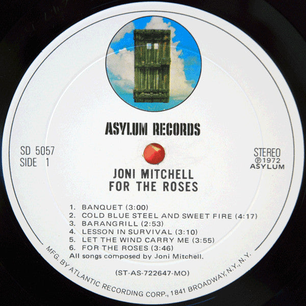 Joni Mitchell : For The Roses (LP, Album, MO )