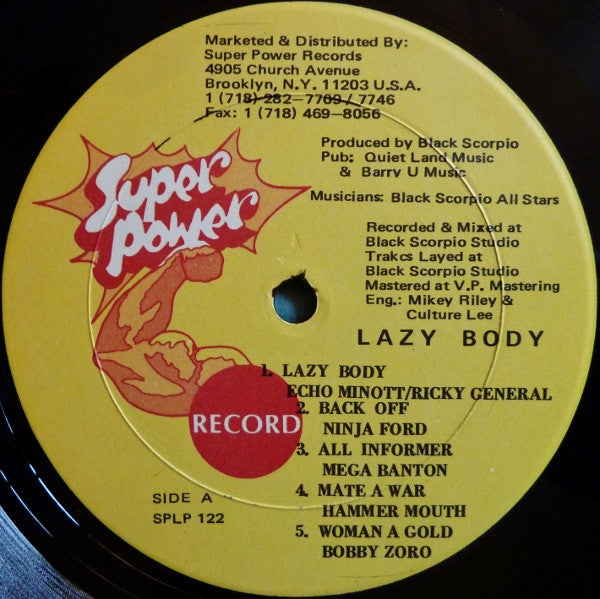 Various : Lazy Body (LP, Comp)