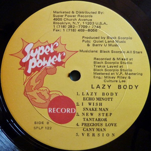 Various : Lazy Body (LP, Comp)
