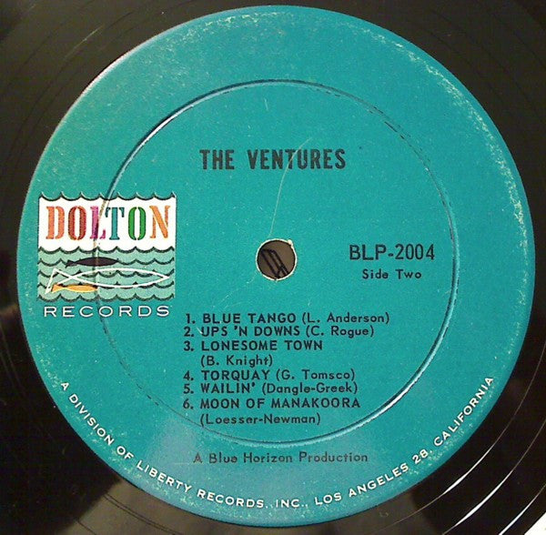 The Ventures : The Ventures (LP, Album, Mono, RE, Ind)