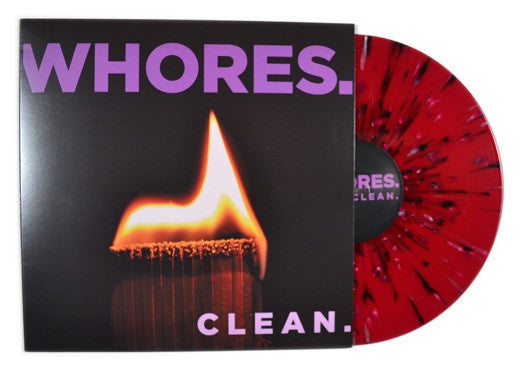 Whores. : Clean. (12", EP, Ltd, RP, Tr)