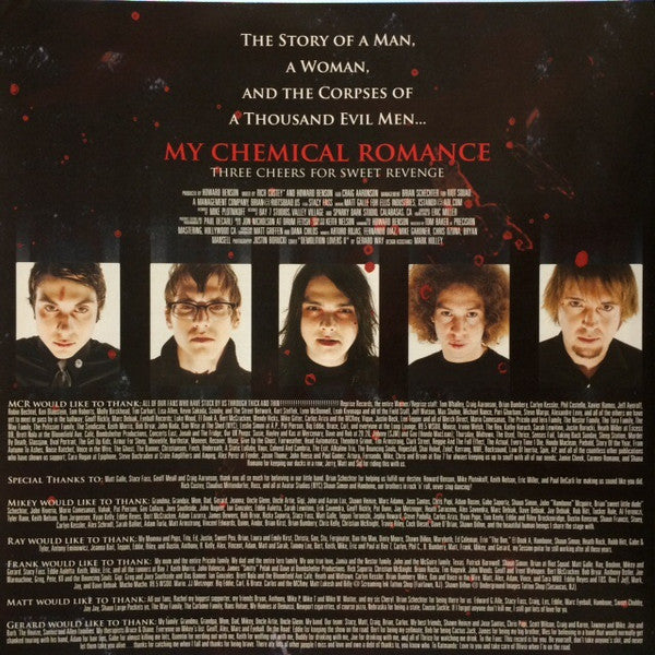 My Chemical Romance : Three Cheers For Sweet Revenge (LP, Album, RE)