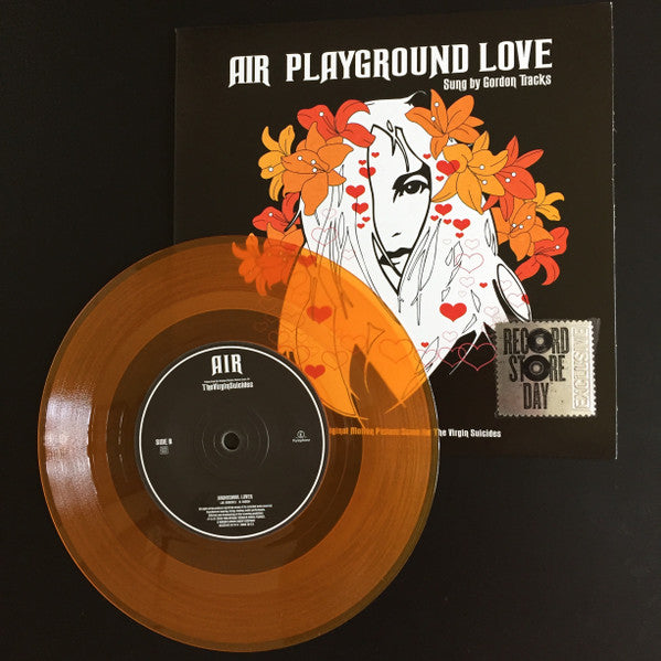AIR Sung By Gordon Tracks : Playground Love (7", RSD, Single, Ltd, Num, RE, Ora)