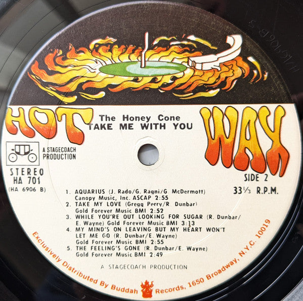 Honey Cone : Take Me With You (LP, Album)